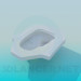 modèle 3D Les toilettes de l’étage - preview