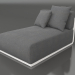modello 3D Modulo divano sezione 5 (Bianco) - anteprima
