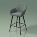 modèle 3D Chaise demi-bar Antiba (111838, kaki) - preview