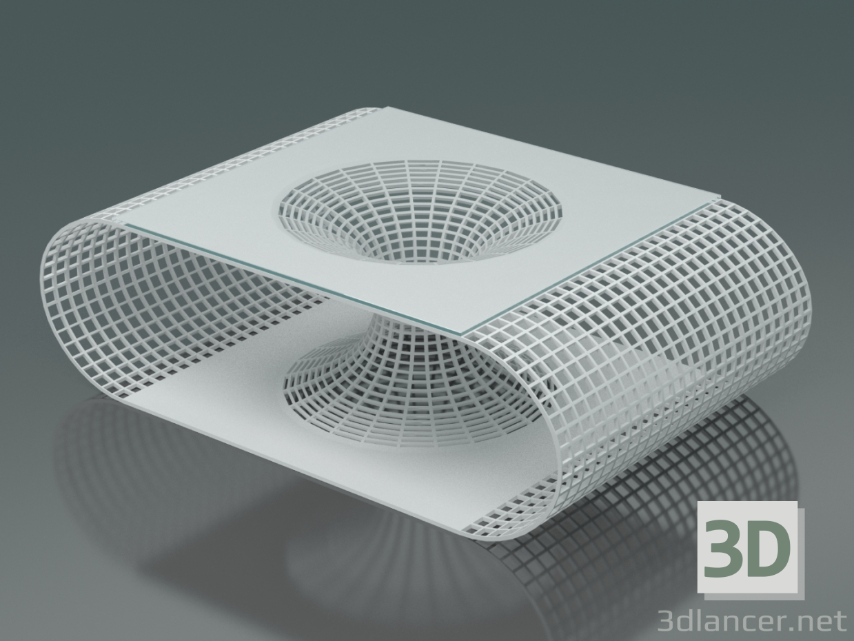 3d Coffee table (two options) model buy - render