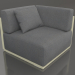 Modelo 3d Seção 6 do módulo do sofá (ouro) - preview