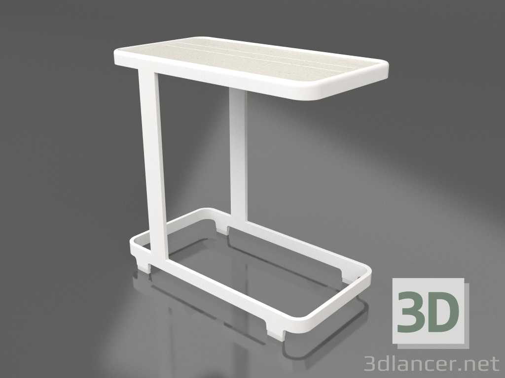 3D modeli Tablo C (DEKTON Danae, Beyaz) - önizleme