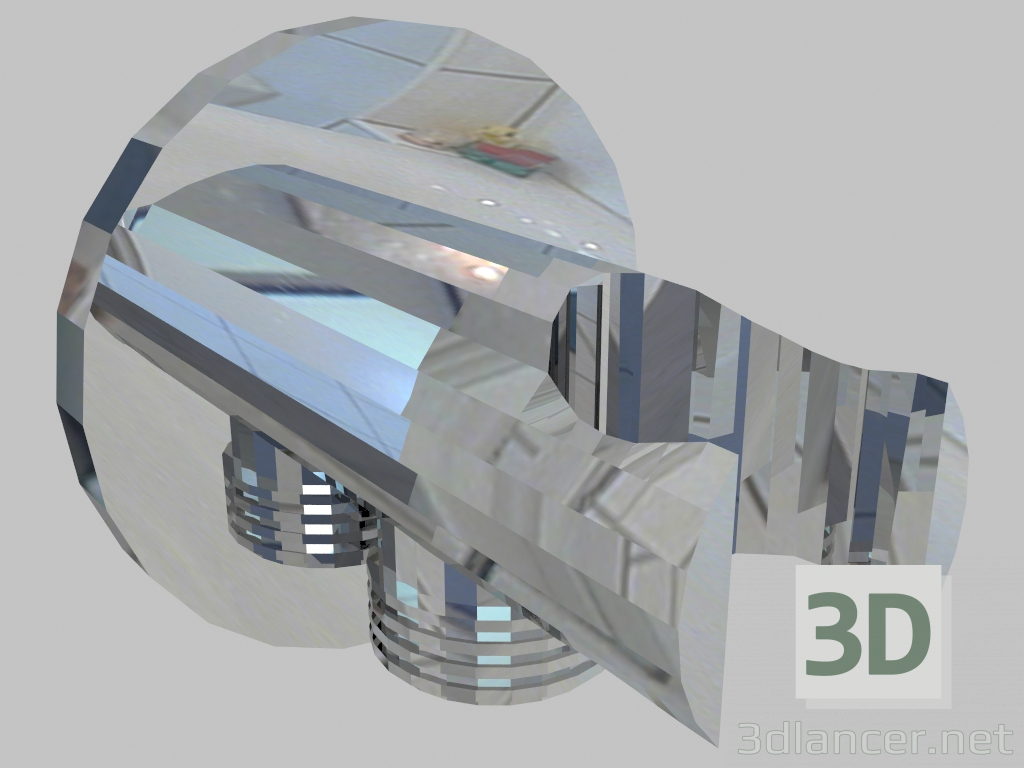 modèle 3D Connecteur d'angle Cascada (NAC 051K) - preview