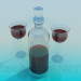 3d model Carafe wine - preview