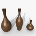 Vasen aus Bronze 3D-Modell kaufen - Rendern