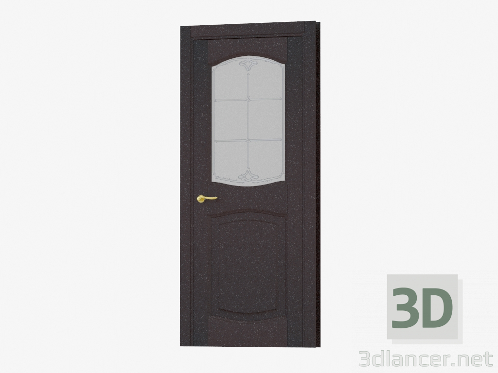 3d модель Дверь межкомнатная (ХХХ.57W) – превью