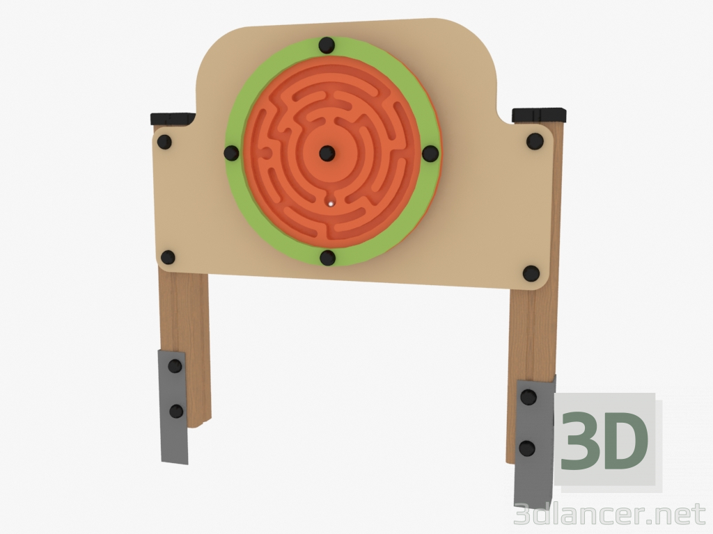 Modelo 3d Jogo Painel de Labirinto (4030) - preview