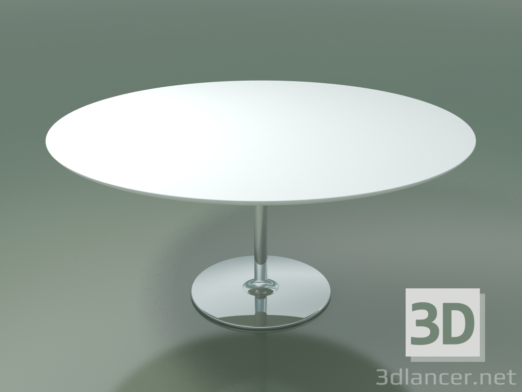 3d model Round table 0634 (H 74 - D 158 cm, F01, CRO) - preview