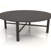 modello 3D Tavolino JT 061 (opzione 2) (P=1200x400, legno marrone scuro) - anteprima
