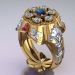 3D erkek yüzüğü (V1) modeli satın - render