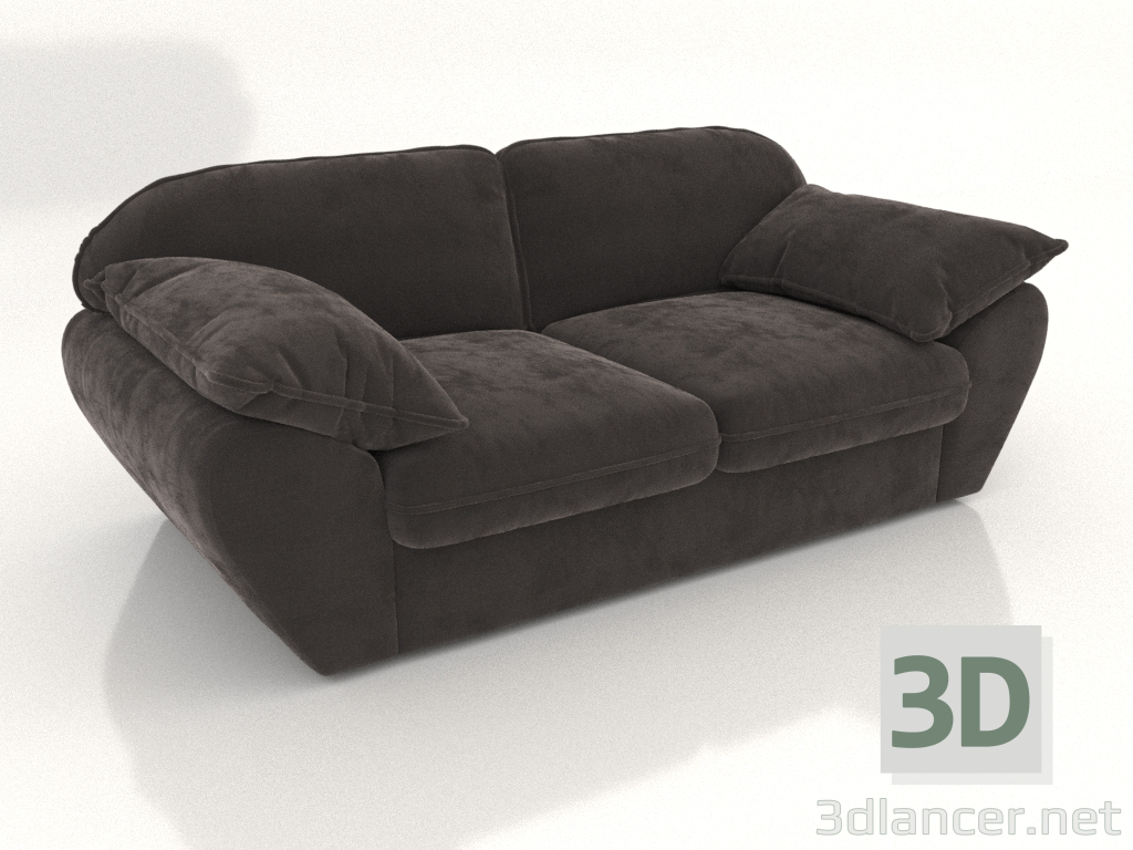3D Modell Zweiteiliges Sofa LOUNGE - Vorschau