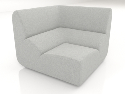 Módulo de sofá (esquina interior, 3 cm)