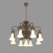 3d model Chandelier Ponga (2431 9) - preview