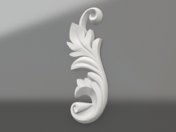 Decorative plaster element DE 045 B (159х56)