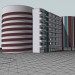 3D Modell Parkplatz für 300 Autos - Vorschau