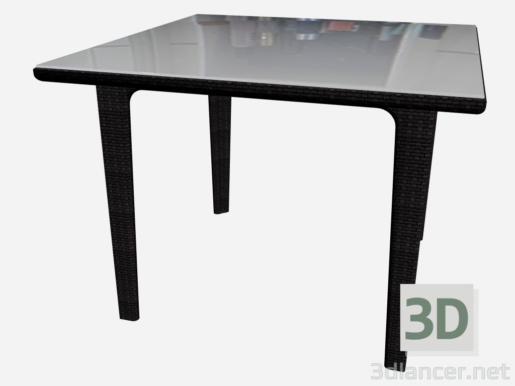 modèle 3D Table à manger Table de base 6482 88101 - preview