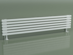 Radiador horizontal RETTA (6 secciones 1800 mm 40x40, blanco mate)