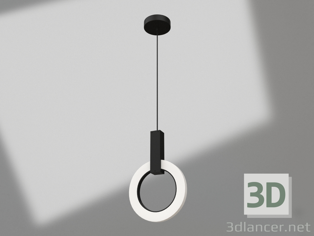 3d model Pendant Azalea black d20 (08430-20.19) - preview