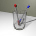 modello 3D Penna a sfera penne - anteprima