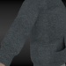 3d Men `s sweater model buy - render
