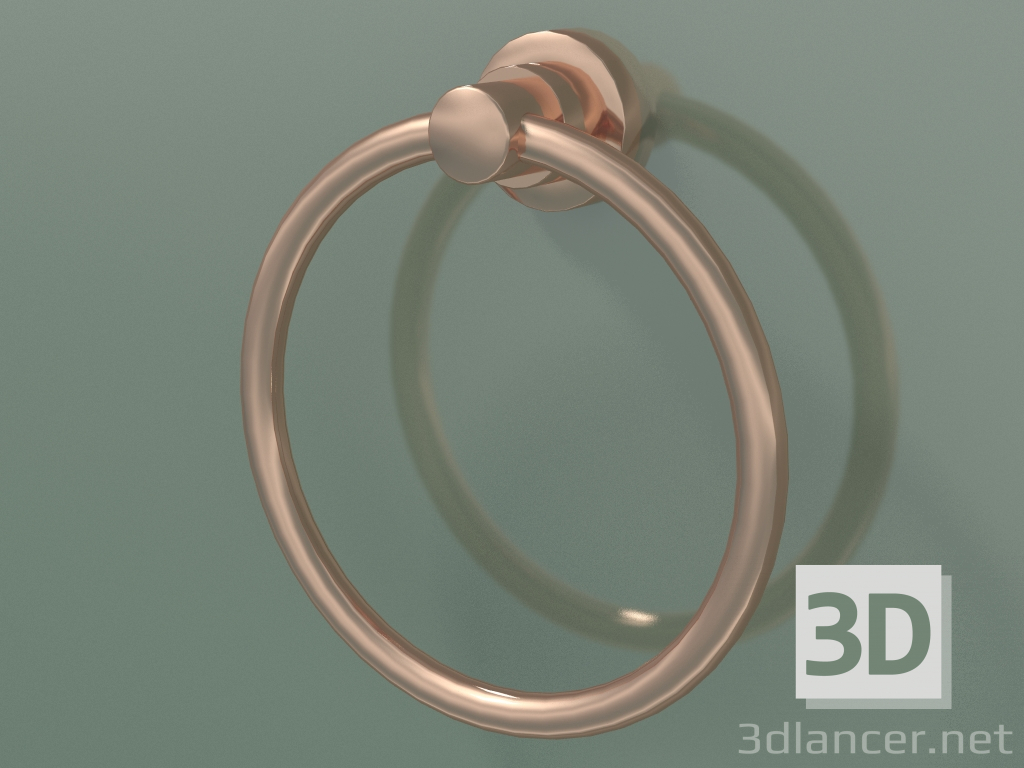 modello 3D Porta asciugamani ad anello (41721300) - anteprima