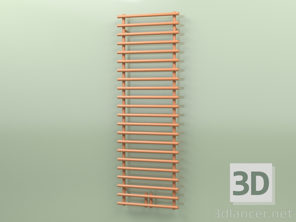 3D modeli Isıtmalı havlu askısı - Leros (1812 x 600, RAL - 8023) - önizleme