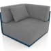 modèle 3D Module canapé section 6 (Gris bleu) - preview