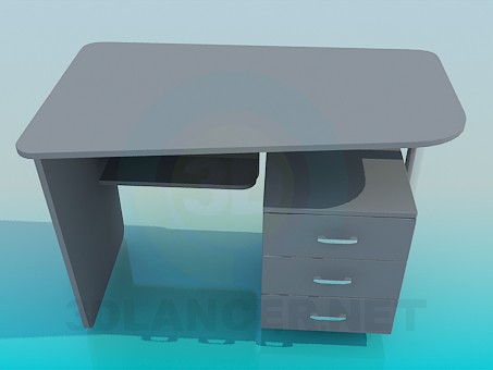 3d model Desk - preview