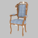 3d model Chair with armrests Bella Vita (13505) - preview