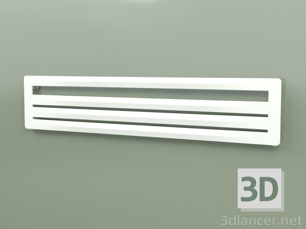 3d model Barra de toalla con calefacción Aero HG (WGARG037180-SX, 370х1800 mm) - vista previa