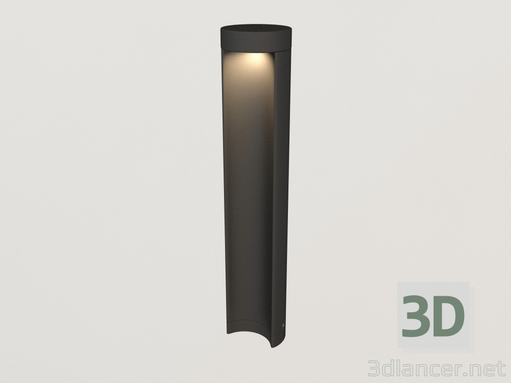 modello 3D Lampada LGD-Path-Round90-H450B-7W - anteprima