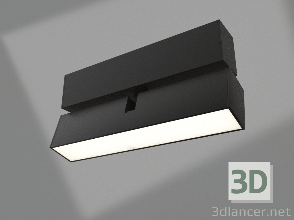 3D Modell Lampe MAG-FLAT-FOLD-45-S205-6W Warm3000 (BK, 100 Grad, 24V) - Vorschau