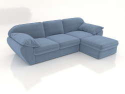 Sofa-bed enlarged LOUNGE