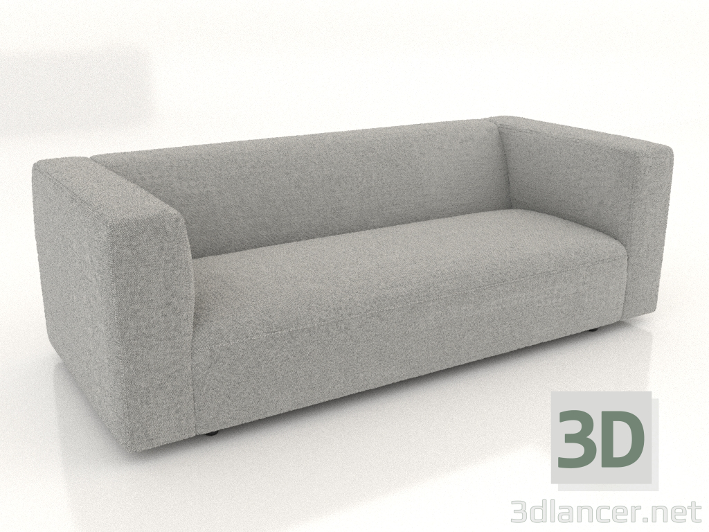 modèle 3D Canapé 2,5 places (L) - preview