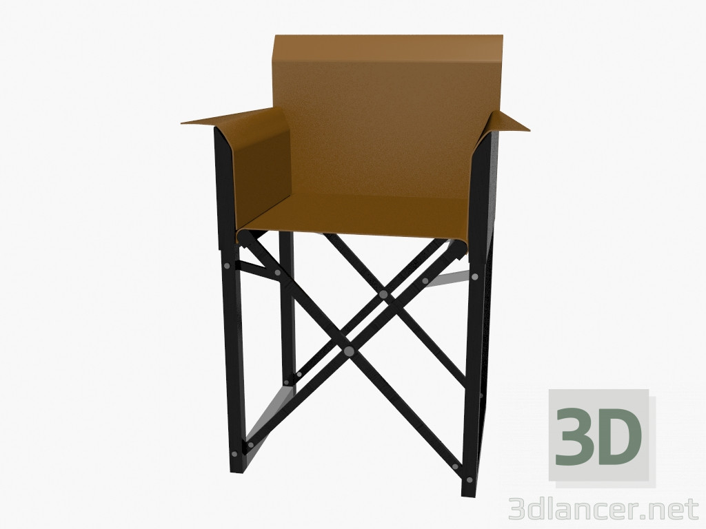 modèle 3D Chaise avec accoudoirs Oscar - preview