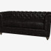 3d модель Сучасний шкіряний диван 77 '' CLUB LEATHER SOFA (7842-3010 VL) – превью