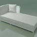 3D Modell Modulares Tagesbett InOut (820, weiß lackiertes Aluminium) - Vorschau