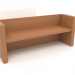3d model Bench VK 07 (1800x524x750, wood red) - preview