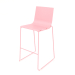 3d model High stool model 1 (Pink) - preview