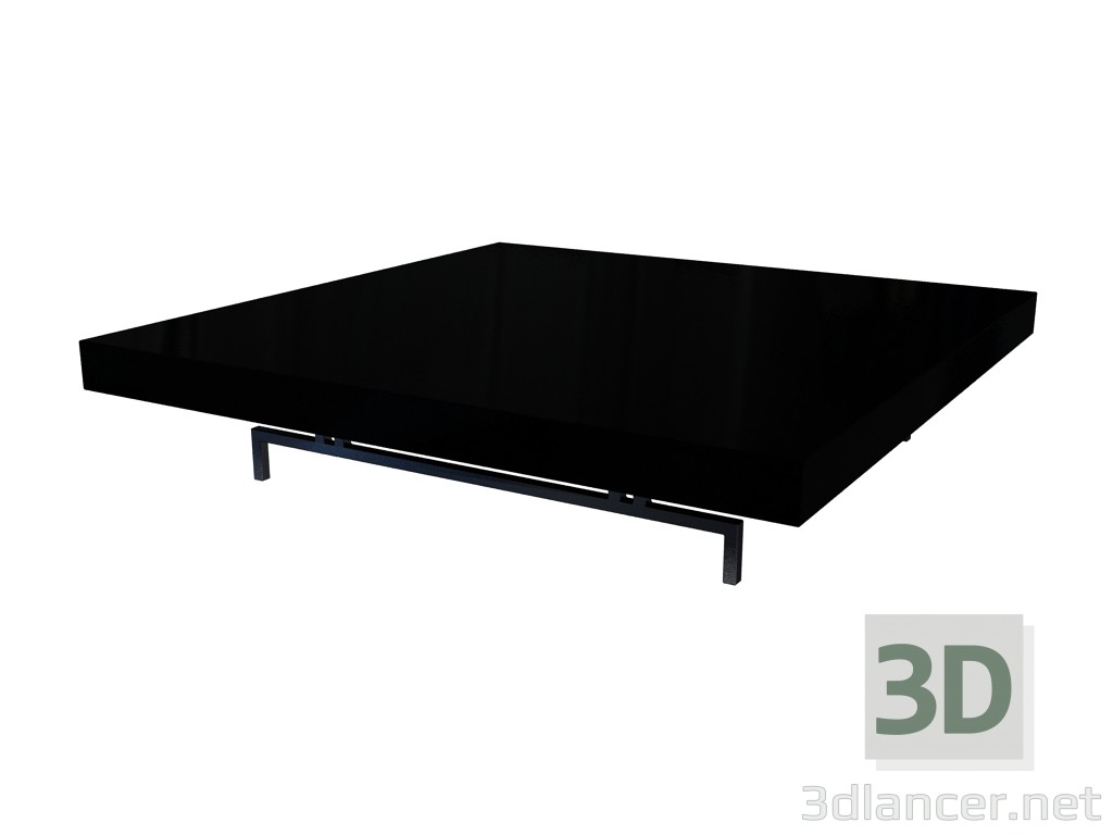 modello 3D Caffè tavolo Tavolini las 11 - anteprima