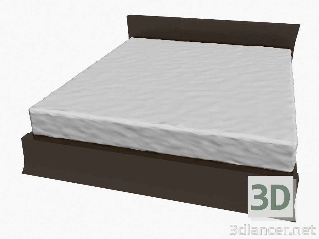 3d модель Двуспальная кровать Osiris – превью