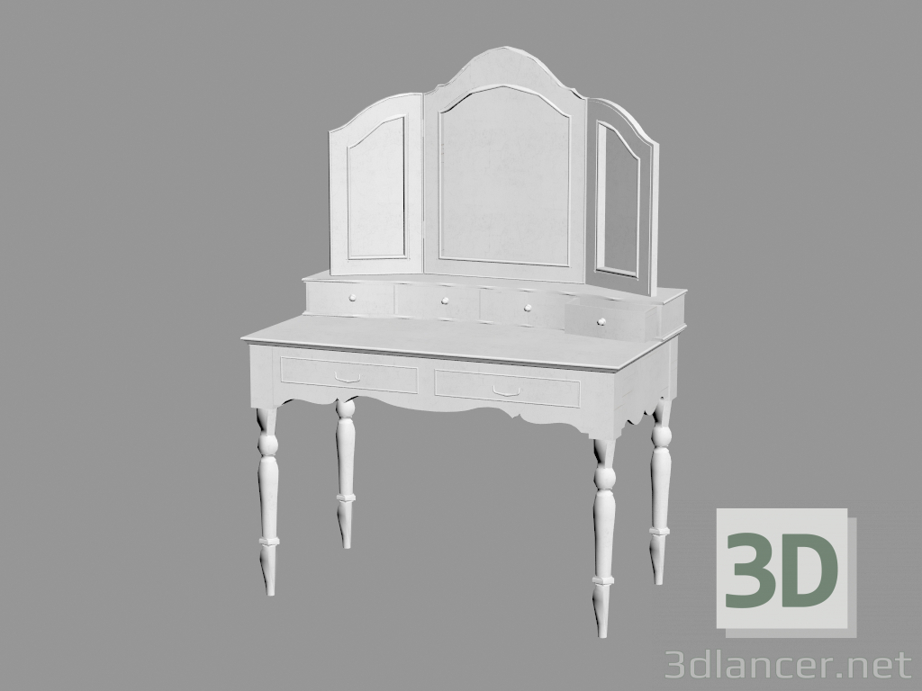 3d model Toilet table (PPD3) - preview