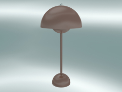 Lampe de table Flowerpot (VP3, Ø23cm, H 50cm, Beige Rouge)