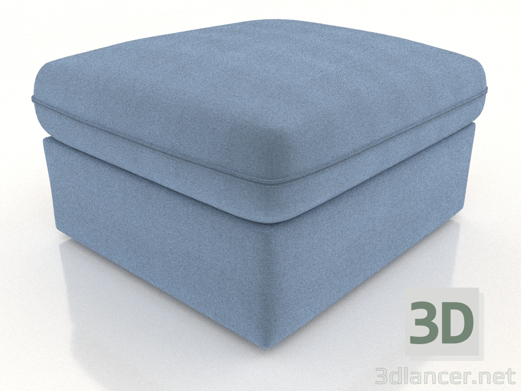 Modelo 3d Pufe LOUNGE - preview