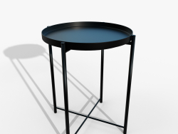 Gladom Tisch schwarz IKEA