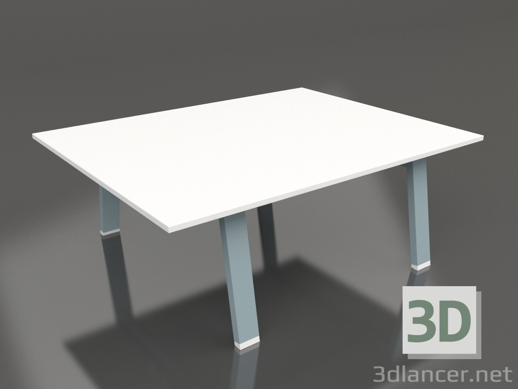 3d model Coffee table 90 (Blue gray, Phenolic) - preview