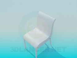 Chaise blanc