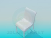 Білий стілець