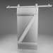 3d LOFT style door model buy - render