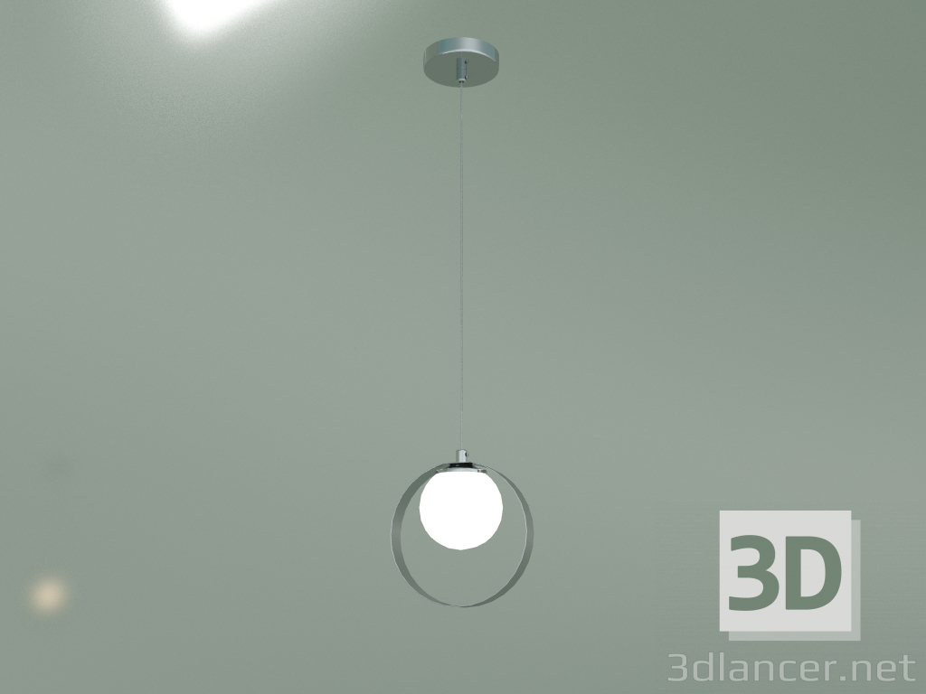 3d модель Подвесной светильник Dublin 50205-1 (хром) – превью